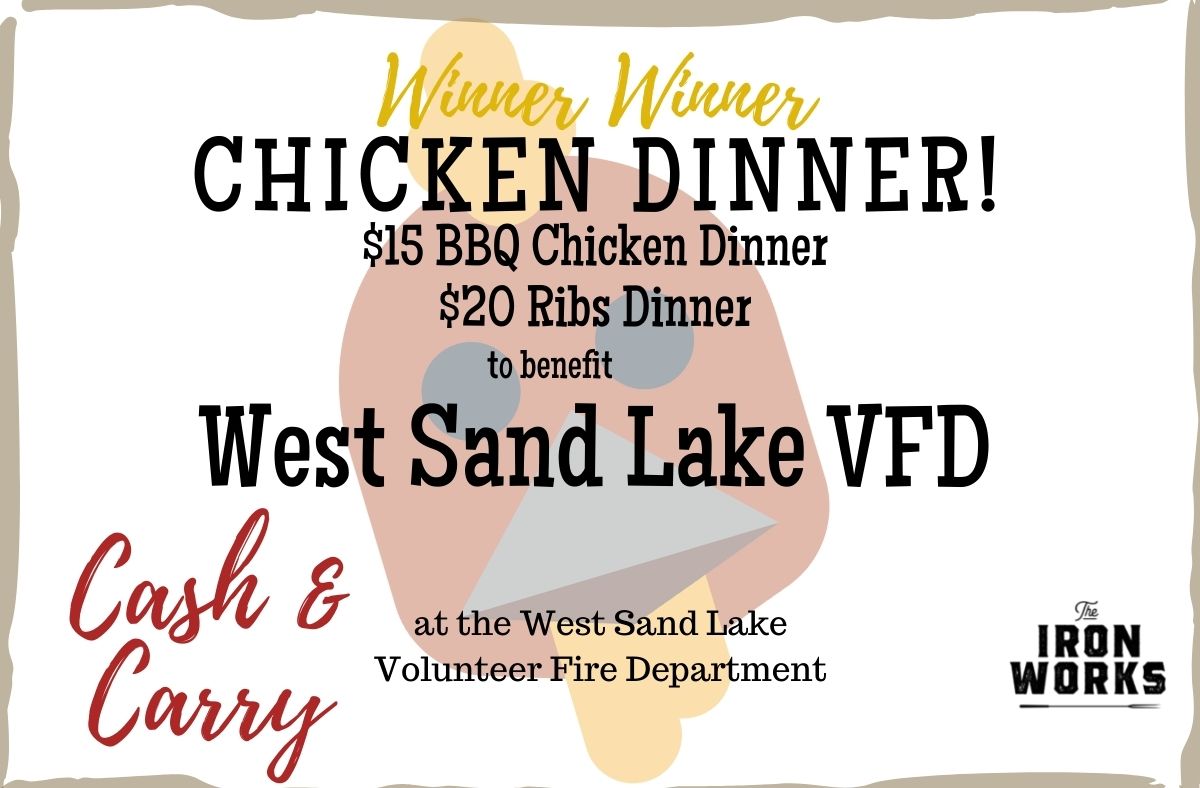 West Sand Lake VFD Chicken and Ribs Dinner